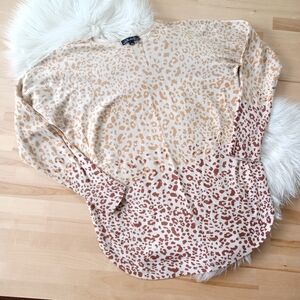 {Charlie} Leopard Print Sweater